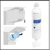 Ice Filter Water Filter Cartridges Fridge Side by Side Filter