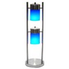 Ore International 3031TB-A 2-Light Adjustable Table Lamp, Blue