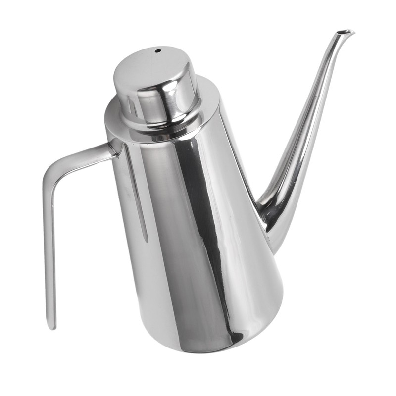 Large 850ML 304 Stainless Steel Olive Oil Vinegar Batcher Bottle