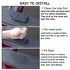 JKCOVER Bed Rail Stake Pocket Covers Compatible with 2014-2018 Chevy