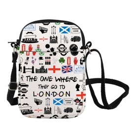 FOTAP London Travel Crossbody Bag London Souvenirs Gifts London Messenger Bags London Travel Shoulder Bag London Travel Bag (LONDON CB UK)