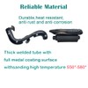 QYMOTO Upgrade CT200U Mini Bike Silencer Kit with Muffler Pipe