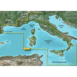 Garmin HXEU012R - Mediterranean Sea Central-West, 010-C0770-20 (Central-West)