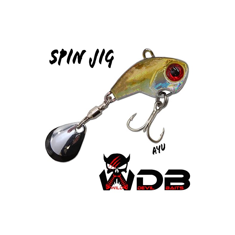 Angel-Berger Wild Devil Baits Spin Jig Lead Head Spinner Jig