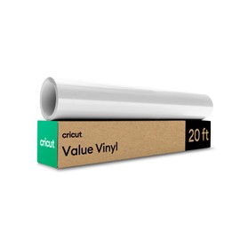 Cricut Economy - Adesivo in vinile lucido, 30,5 cm x 6,1 m (12 pollici x 20 ft)
