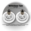 QLEE 2 Pack Led Ar70 Reflector Light 3w Ac Dc