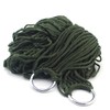 Hammock, Outdoor Nylon Mesh Rope Hammock Comfortable Hanging Bed for
