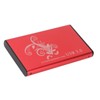 Hard Drive Enclosure 4TB 2.5in 5Gbps Transmission USB3.0 Aluminium Alloy
