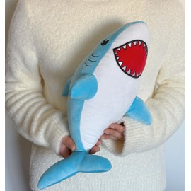 Plush Melts - Toothsome Shark Plush - Soft and Cuddly Collectible for Fans and Collectors - Ideal Gift for Kids and Adults - Ages 3+