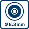 Bosch Professional GIC 4/5 Imager 8,3 mm (für Inspektionskamera GIC