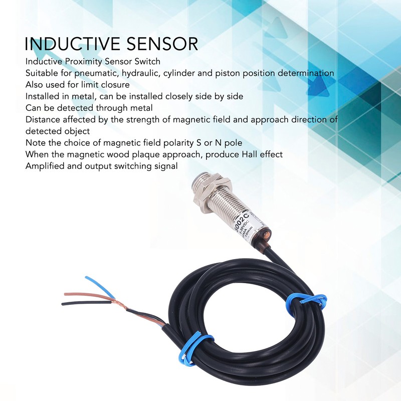 5Pcs Inductive Proximity Sensor Switch NPN 5‑30VDC Magnetic Hall Detector