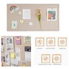 Foldable Large Felt Bulletin Board - 36'' x 18'', Decorative