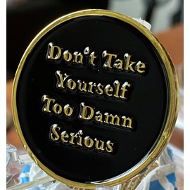 Rule 62 AA Medallion Black White Color Road Sign Sobriety Chip