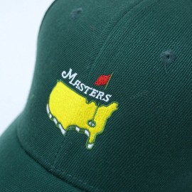 Masters Augusta National Golf Club 2025 Dad Hat Dark Green Masters Classic cap