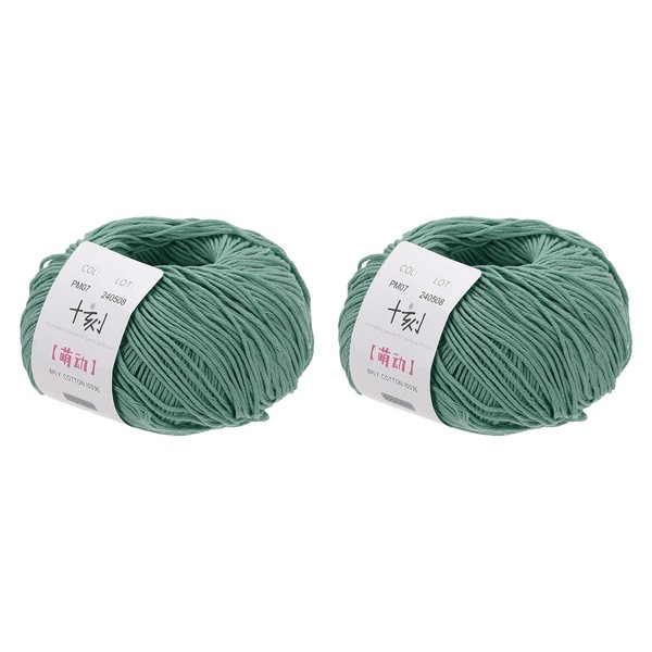 Rebower Cotton Yarn,100% Cotton Soft Knitting Yarn [for Hand DIY