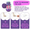 HIGO Anti-Slip Dog Shoes - 4 Pack Dog Booties for