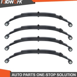 labwork For 3500lbs Tandem Trailer Axle Suspension Kit 4 leaves 1750lbs Trailer