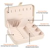 LANDICI Jewellery Box Small Jewellery Organiser for Women Girls, PU