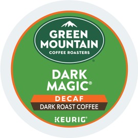 Green Mountain Coffee, Dark Magic Decaf, Single-Serve Keurig K-Cup Pods, Dark Roast, 48 Count (2 Boxes of 24 Pods)