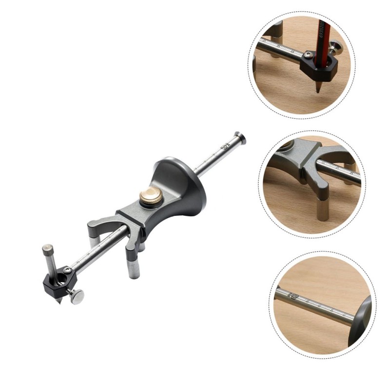 Operitacx Woodworking Tool Dovetail Marker Linear Arc Gauge Practical Wood