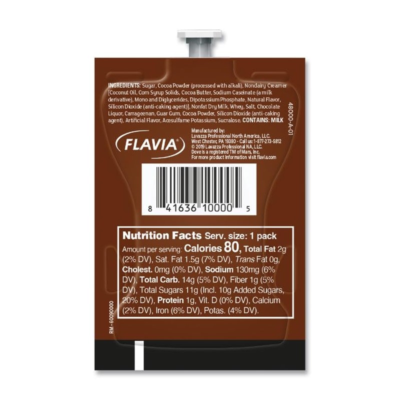 Dove Hot Chocolate Freshpack Milk Chocolate 0.66 oz Pouch 72/Carton