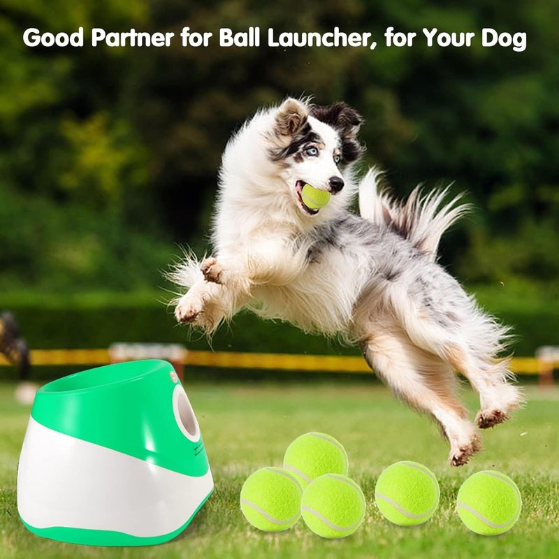 MEKAPLE Mini Tennis Ball 12 Pack for Pet Playing Fecth,