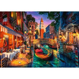 Ravensburger 12001439 12001439 Canal Cruise in Venice Puzzle 1000 Pieces for Adults and Children from 14 Years