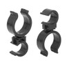 X AUTOHAUX 5 Pcs Vehicle Plastic Fasteners Oil Pipe Clip