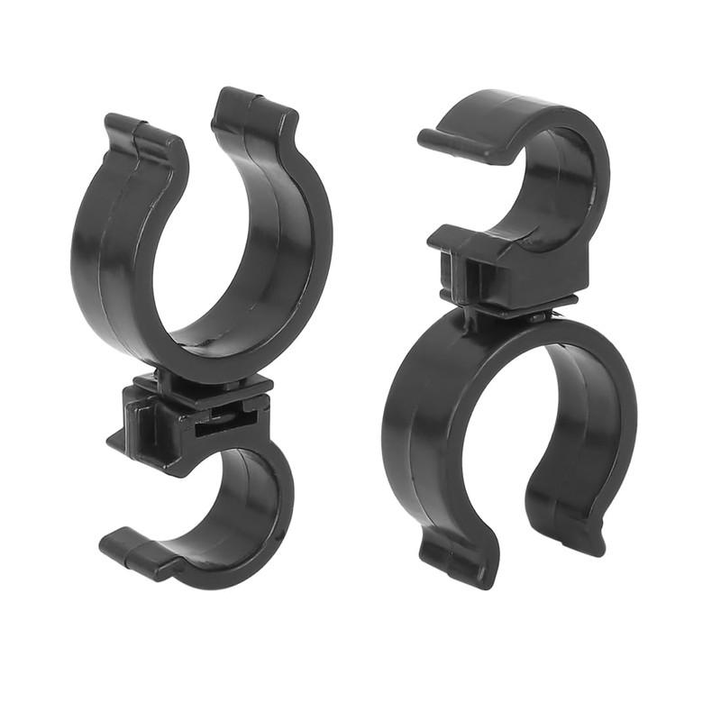 X AUTOHAUX 5 Pcs Vehicle Plastic Fasteners Oil Pipe Clip