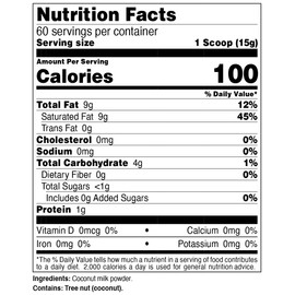 Nutricost Coconut Milk Powder 2LBS