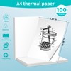 (100 Sheets) Thermal Paper A4 Compatible with Most A4 Thermal