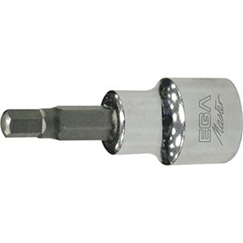 Ega Master 55684 - Socket Bit 3/8" - Hexagonal 7/32"