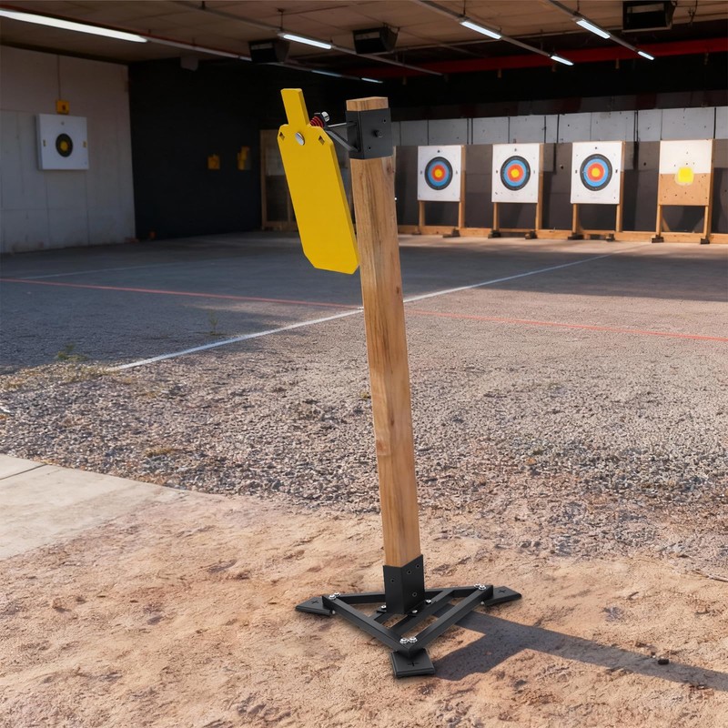 2x4 Metal Target Stand System for Outdoors Shooting Range