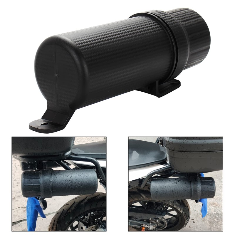 GIDIBII Universal Motorcycle Off-Road Tool Tube Storage Box Holder Manual