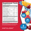Ketologic Keto Electrolyte Powder (Tropical Punch) 30 Servings - Sugar-Free