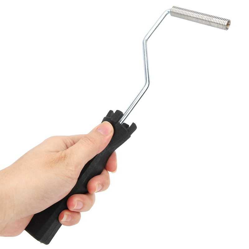 Miskall 3 in fibreglass roller kit, bubble paddle tool, fibreglass
