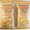 Lentil Chips with Aged White Cheddar By The Daily Crave,