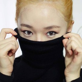 HOORISTYLE Basic Half Top Collar Neck Dickey Unisex Mock Fake Turtleneck Men Women Fashion (US, Alpha, One Size, Regular, Regular, Charcoal)