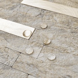DICOFUN 10-Sheet Peel and Stick Backsplash Wall Tile, PVC Kitchen Backsplash Peel and Stick in Sandstone, 9.4 sq.ft