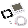 Digital Flush-Mounted Thermostat White with 8 cm Display Diagonal –