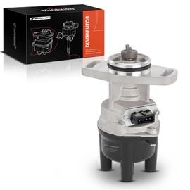 A-Premium Ignition Distributor with Cap and Rotor Compatible with Nissan Sentra 1989-1994, NX 1991-1993, Pulsar NX 1989-1990, 1.6L Gas