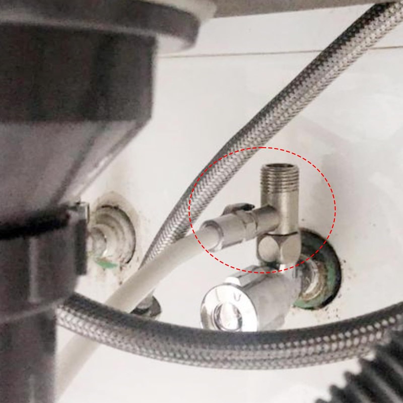 Pxyelec Ball Valve Shut Off Switch RO Feed Water Adapter