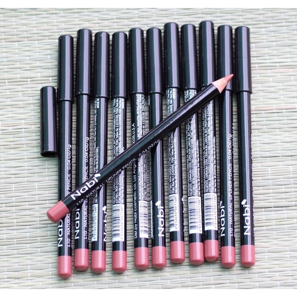 12 PCS NABI L10 NATURAL LIP Liner Pencil 