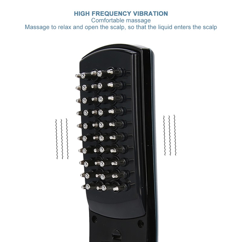Electric Vibration Massage Hair Growth Comb Anti Hair Loss Head
