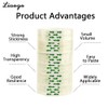 Liaogo 6 Rolls Transparent Tape Refills Rolls, Clear Tape, 3/4