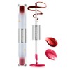 Tinte de labios, despegable de doble extremo, tinte labial impermeable