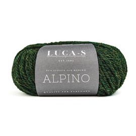 Luca-S Yarns ALPINO, Super Soft Mix of Alpaca & Merino Yarn, 50g - 75m, 60% Alpaca - 40% SF. Merino Aran Knitting Wool