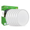 Dimmable 9 Inch LED Flush Mount Ceiling Light, 2700K/3000K/4000K/5000K/6000K CCT