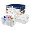 Lifemaster Multi-purpose Refrigerator Bins - 2 pieces Large Capacity Stackable