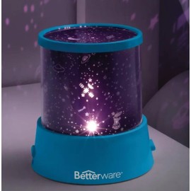 Betterware Lámpara Proyector Estrellas, Satelites, Planetas